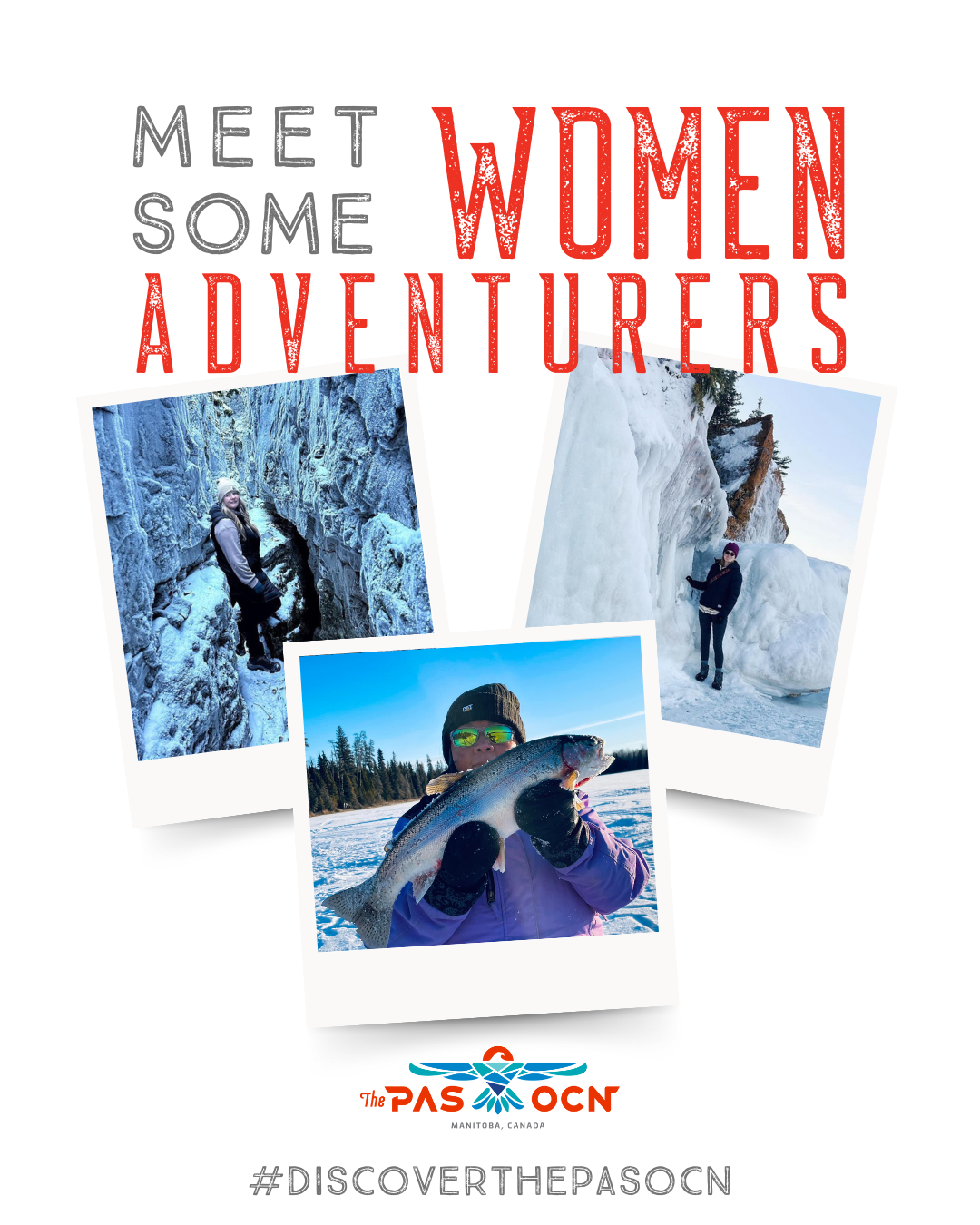 Cover image with 3 images of the adventurers interviewed