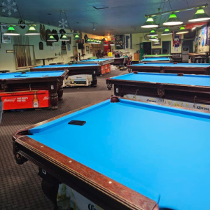 billiard tables