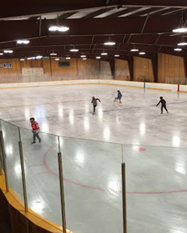 indoor skating arena