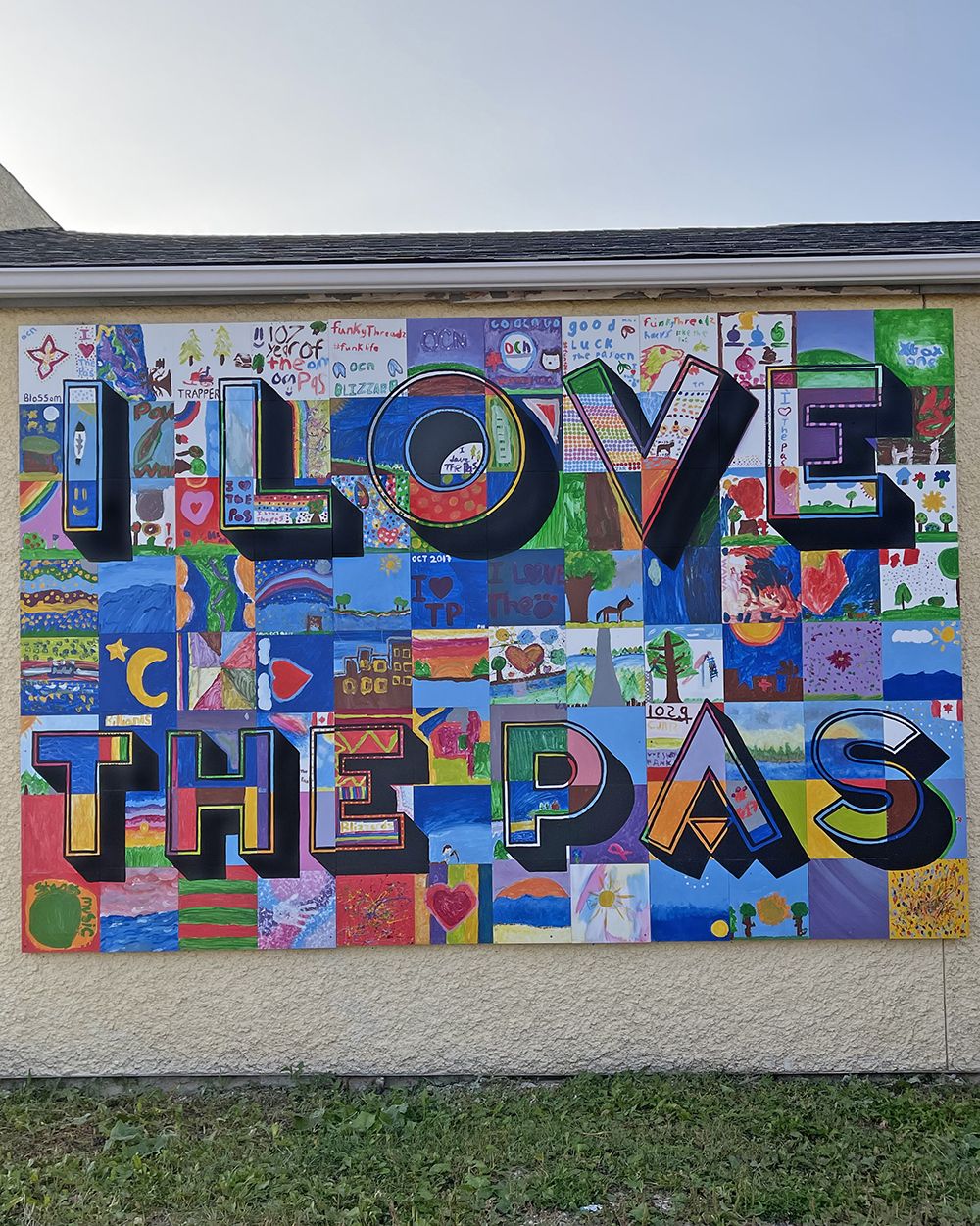 "I Love The Pas" Mural