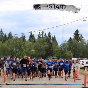 runners at the start of the race